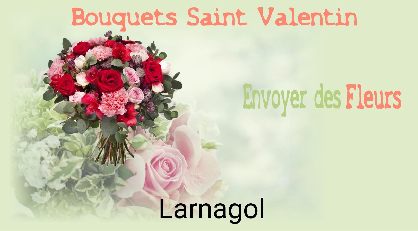 Roses de Saint-Valentin livrées à Larnagol